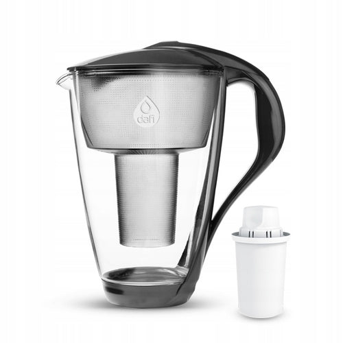 Dzbanek filtrujący szklany Dafi Crystal LED 2L